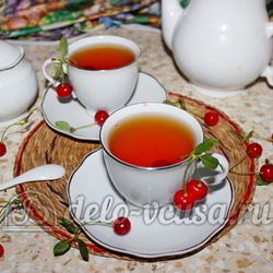 Рецепт Чая с вишней