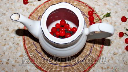 Рецепт чая с вишней