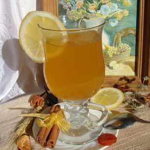 Рецепт Фруктового чая с чабрецом и пряностями