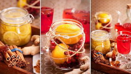 Рецепт Имбирного чая с лимоном