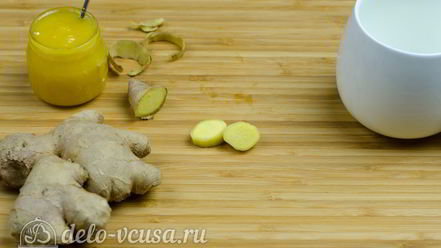 Рецепт имбирного чая с медом