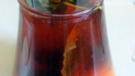 Рецепт холодного чая с мятой, имбирем и лимоном