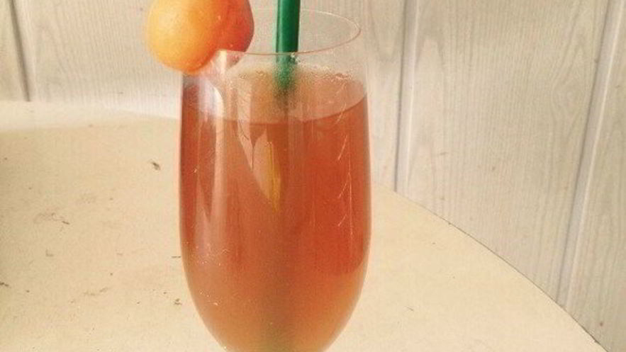 Рецепт холодного персикового чая