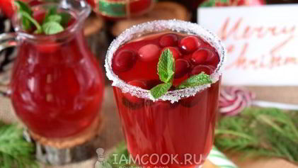 Рецепт Клюквенного чая