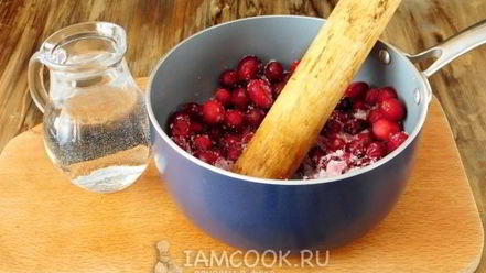 Рецепт клюквенного чая