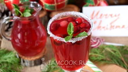 Рецепт клюквенного чая