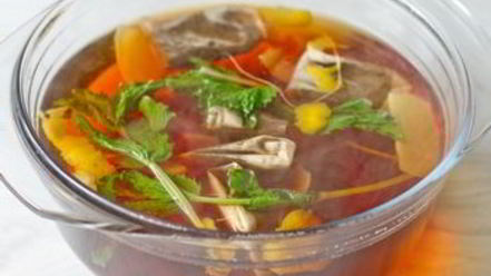 Рецепт ледяного чая с имбирем, лимоном и мятой