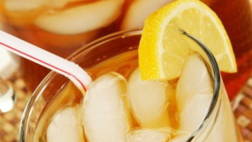 Рецепт лимонно-мятного ледяной чай