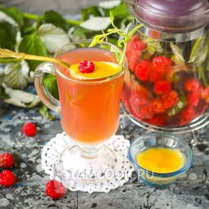 Рецепт Малинового чая