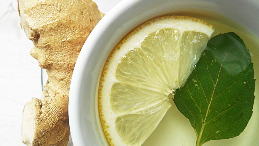 Рецепт мятного чая с имбирем и медом