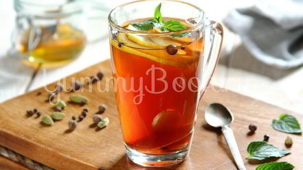 Рецепт согревающего мятного чая с пряностями