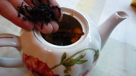 Рецепт яблочного чая с апельсином и корицей