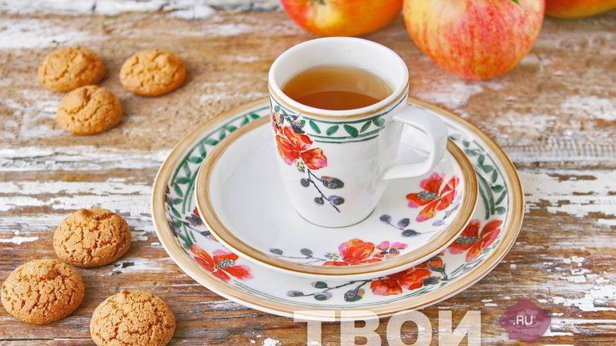 Рецепт яблочного чая