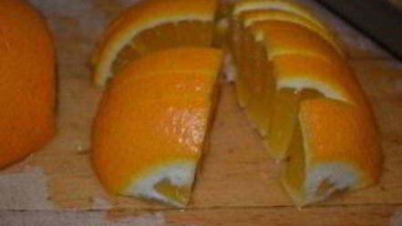 Рецепт зеленого чая с апельсином