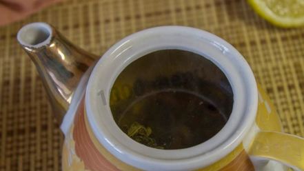 Рецепт зеленого чая с имбирем лимоном и медом