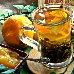Рецепт Зеленого чая с медом и лимоном