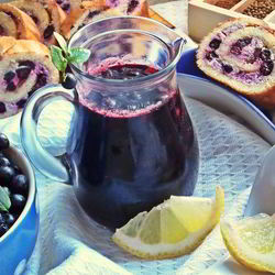 Рецепт Чернично-яблочного напиток