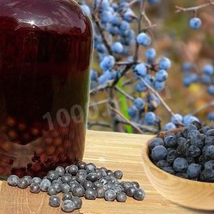 Рецепт Домашнего тернового вина из терна