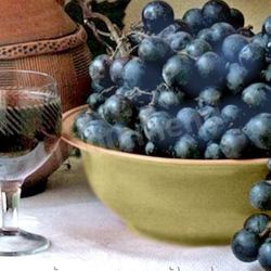 Рецепт Домашнего вина из синего винограда