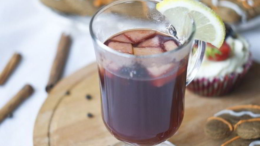 Рецепт безалкогольного быстрого глинтвейна