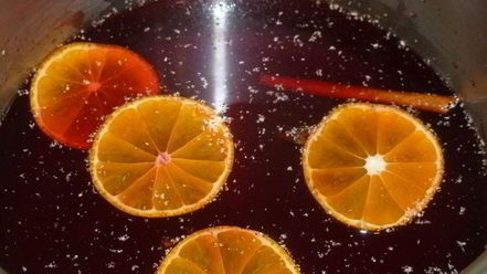 Рецепт безалкогольного клюквенного глинтвейна