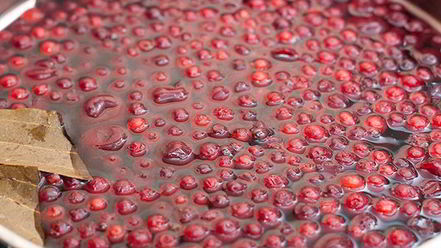 Рецепт безалкогольного ягодного глинтвейна