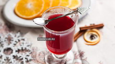 Рецепт безалкогольного ягодного глинтвейна