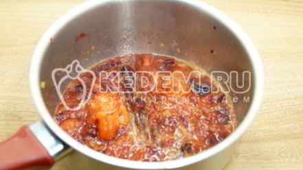 Рецепт глинтвейна из белого вина с апельсином и клюквой