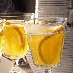 Рецепт Глинтвейна из белого вина с апельсином