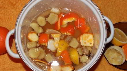 Рецепт глинтвейна из белого вина