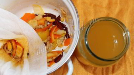 Рецепт глинтвейна из белого вина