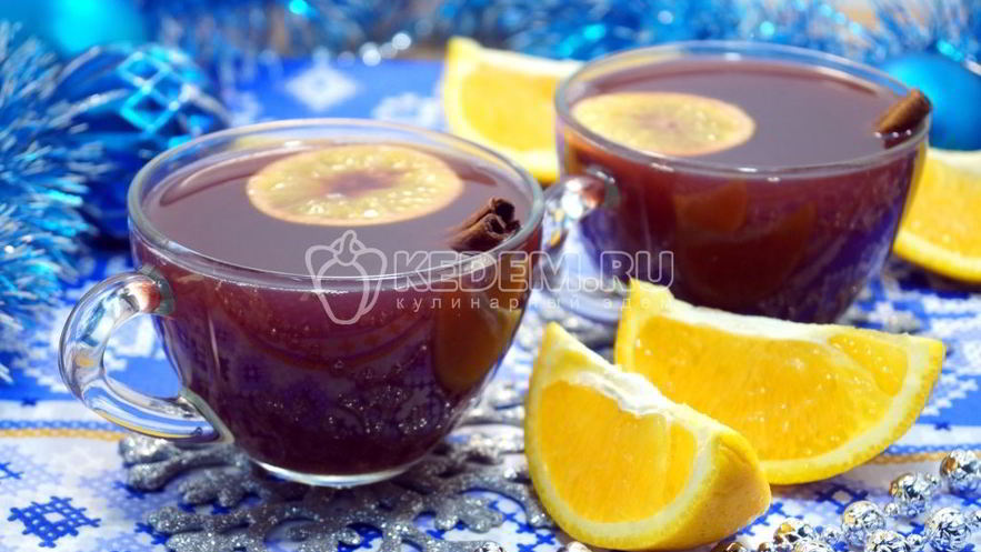 Рецепт глинтвейна с апельсином