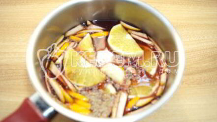 Рецепт глинтвейна с апельсином