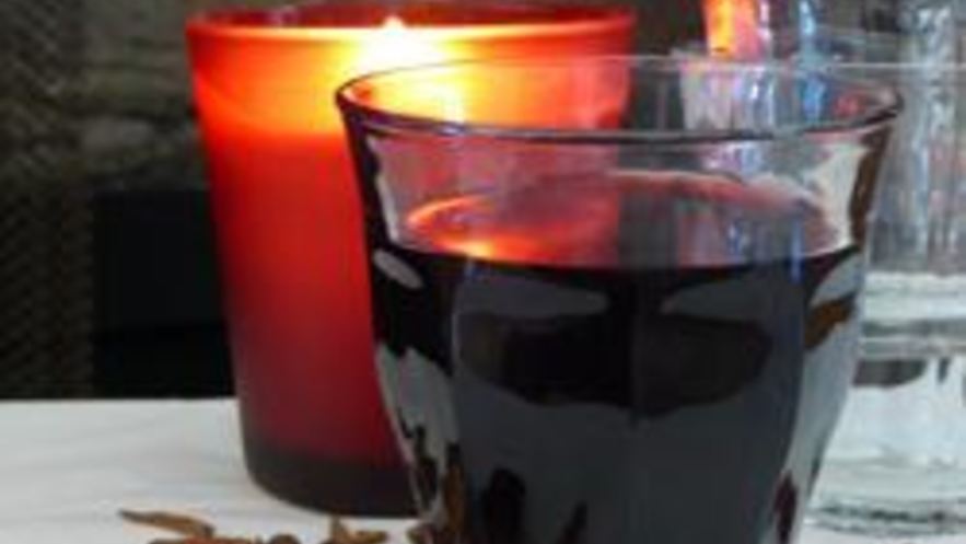 Рецепт глинтвейна с изюмом и апельсином