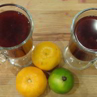 Рецепт Глинтвейна с мандаринами и имбирем