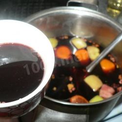 Рецепт Глинтвейна с приправой Магги и фруктами