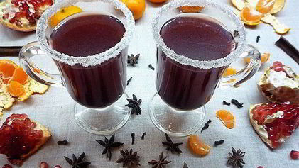 Рецепт Гранатового глинтвейна