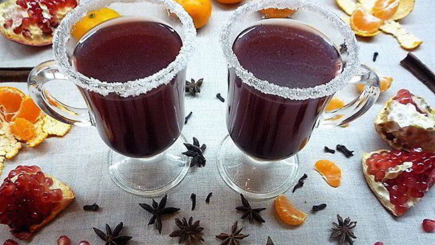 Рецепт гранатового глинтвейна