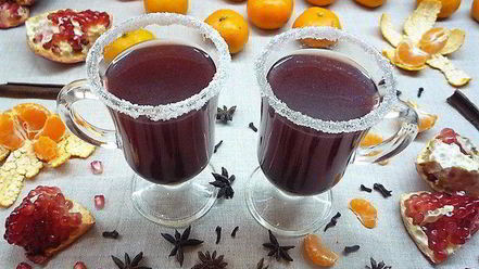 Рецепт гранатового глинтвейна