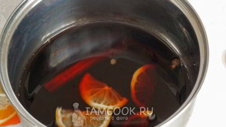 Рецепт кеты в ароматном соусе глинтвейн