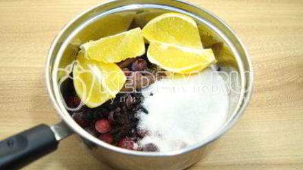 Рецепт клюквенного безалкогольного глинтвейна