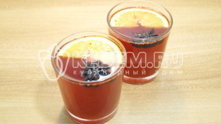 Рецепт клюквенного безалкогольного глинтвейна