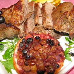 Рецепт Свинины Глинтвейн с апельсинами