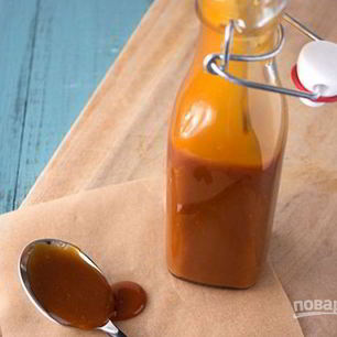 Рецепт Карамельного сиропа для кофе
