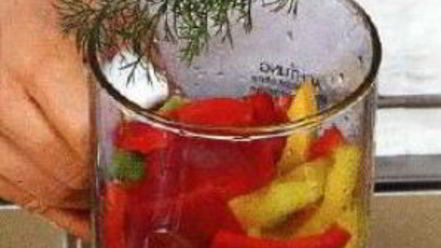 Рецепт кефирного напитка с овощами