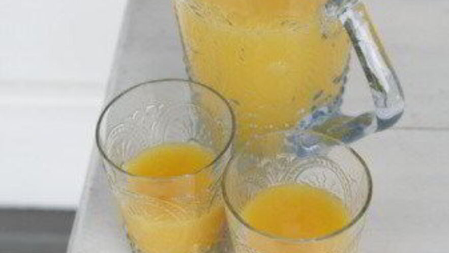 Рецепт апельсинового киселя