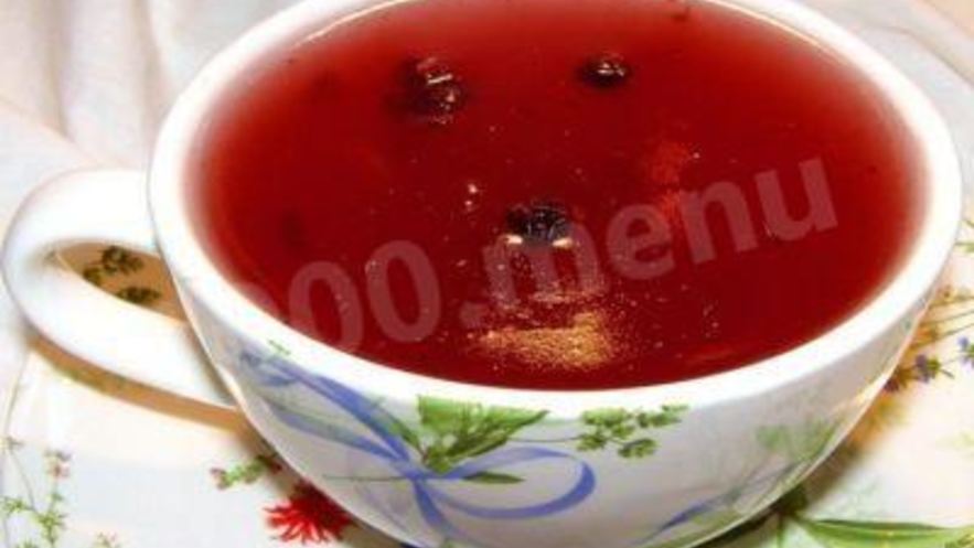 Рецепт киселя из крахмала и варенья