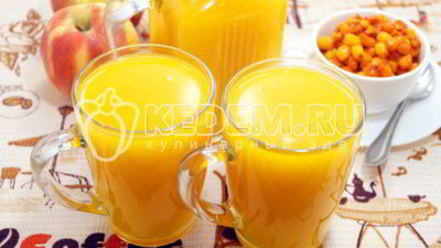 Рецепт киселя из облепихи