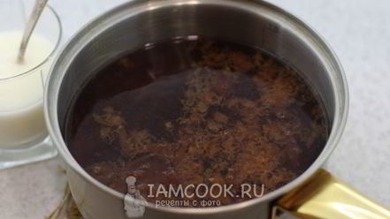 Рецепт киселя из варенья