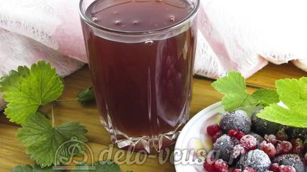 Рецепт киселя из ягод